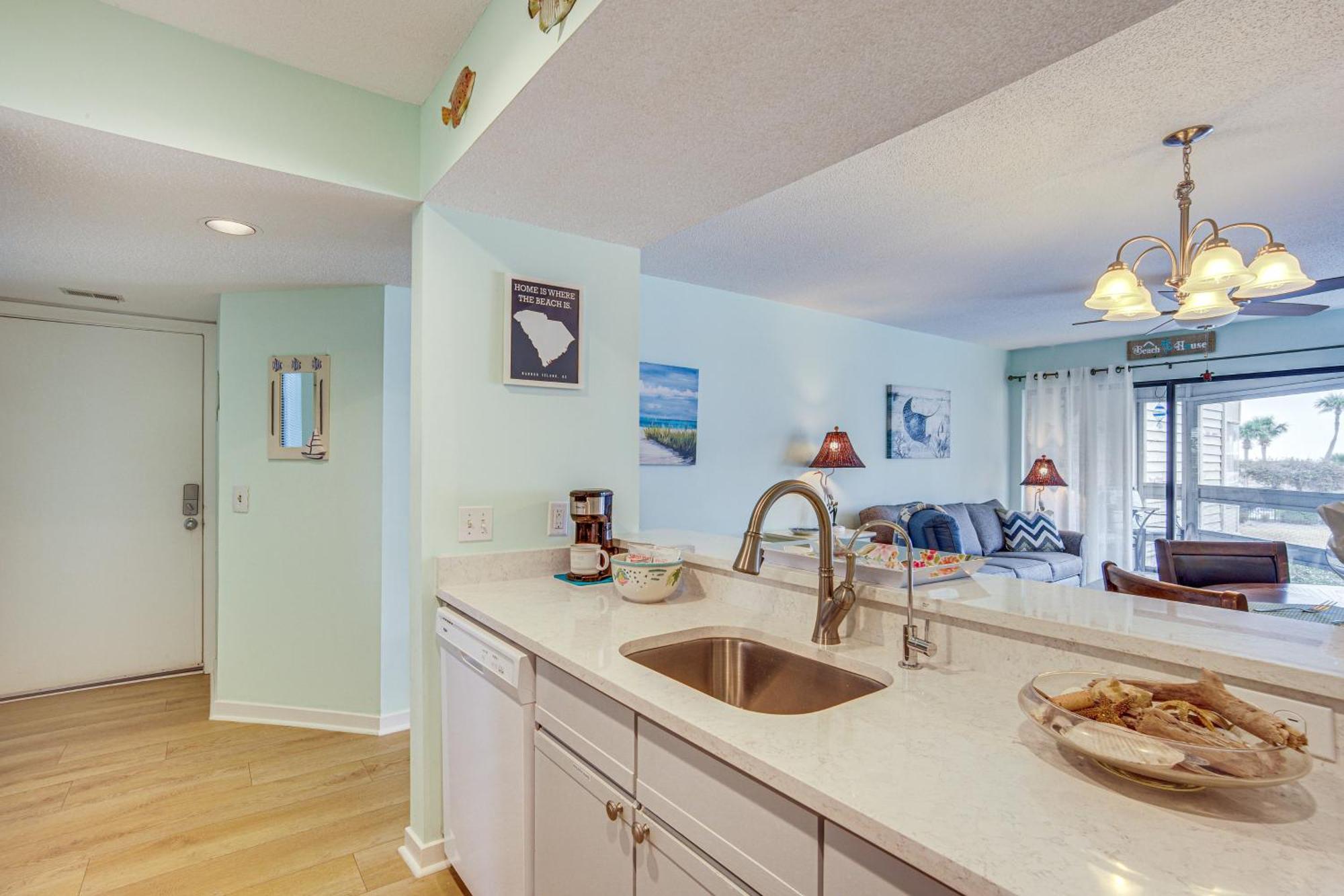 Ocean-View Saint Helena Island Condo - Pool Access Oceanmarsh Subdivision Extérieur photo